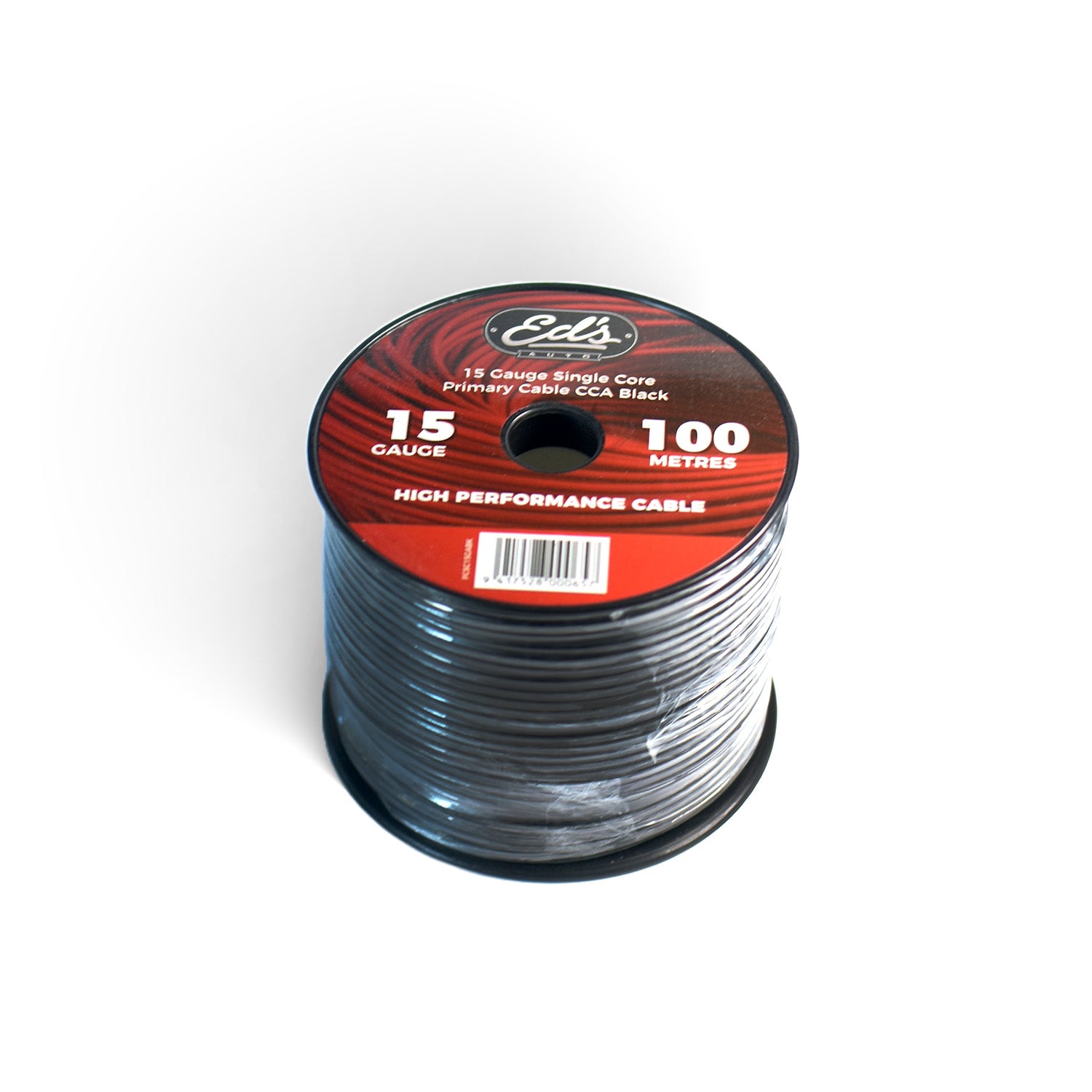 Eds 15 Gauge Single Core Primary Cable Cca 100m Black | Formula
