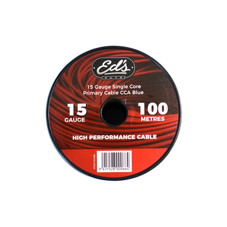 Eds 15 Gauge Single Core Primary Cable Cca 100m Blue | Formula