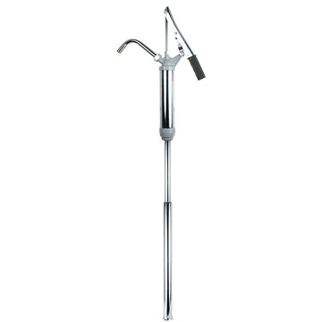 ProEquip lever action barrel pump with cast aluminium body and cushioned vinyl handle