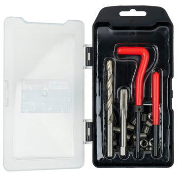 ProEquip M8 x 1.25 thread repair kit with stainless steel inserts and installation tools