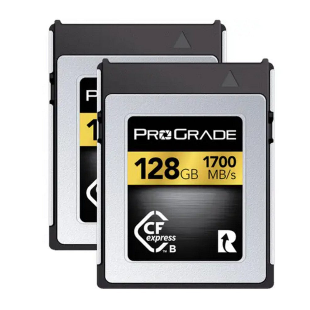 Prograde Digital Cfexpress Type B Gold 128gb R1700mb/S W1400mb/S 2pk | Formula