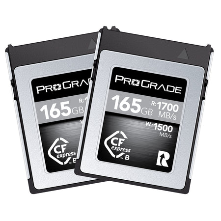 Prograde Digital Cfexpress Type B Cobalt 165gb R1700mb/S W1500mb/S 2pk | Formula