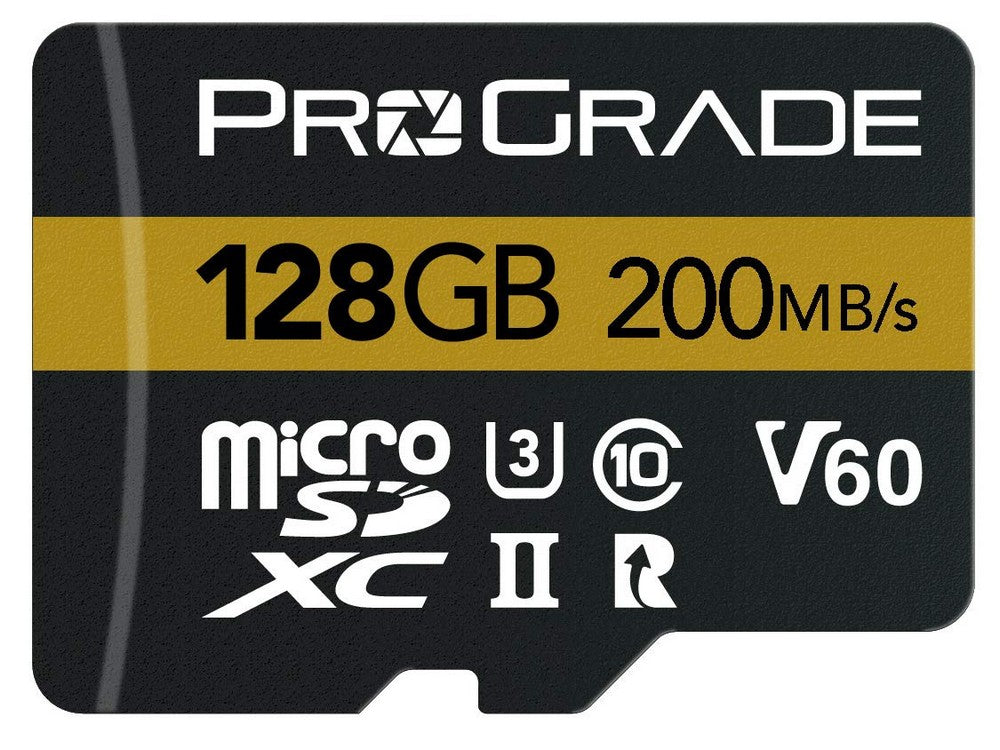 Prograde Digital Micro Sdxc Gold Uhs-Ii 128gb R250mb/S W130mb/S V60 | Formula