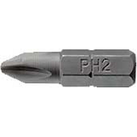 Teng 3pc 1/4in Hex PH#2 Bit x 25mm (L) | ISL