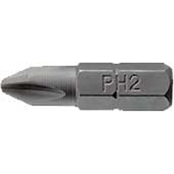 Teng 3pc 1/4in Hex PH#3 Bit x 25mm (L) | ISL