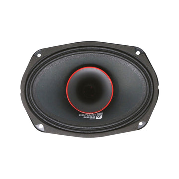 Cerwin Vega PH694 6 inch by 9 inch co-axial horn speaker pair front view