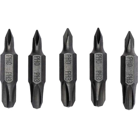 Teng 5Pc 32mm Dbl-End Bit PH#1 x PH#2 | ISL