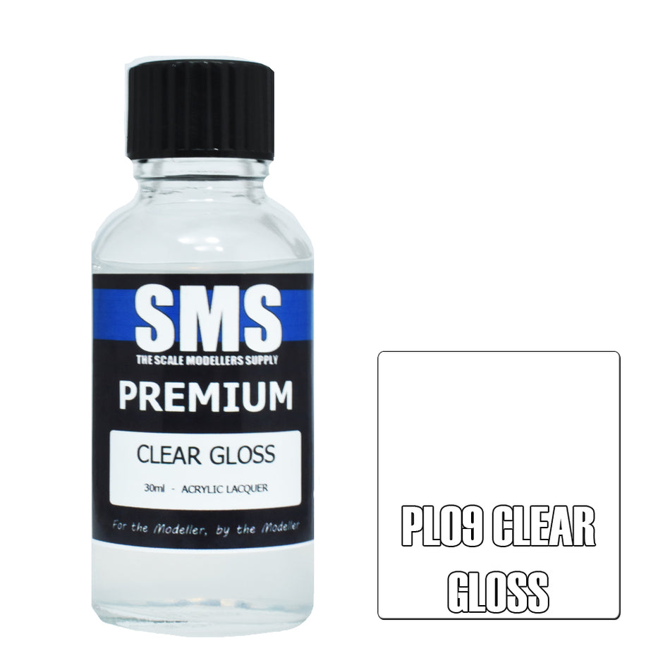 Airbrush Paint 30ml Premium Clear Gloss Acrylic Lacquer Scale Modellers Supply | Formula