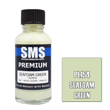 Air Brush Paint 30ml Premium Seafoam Green Acrylic Lacquer Scale Modellers Supply | Formula