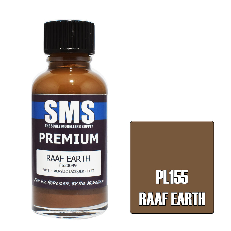 Air Brush Paint 30ml Premium Raaf Earth Acrylic Lacquer Scale Modellers Supply | Formula