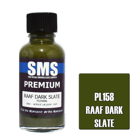 Air Brush Paint 30ml Premium Raaf Dark Slate Acrylic Lacquer Scale Modellers Supply | Formula