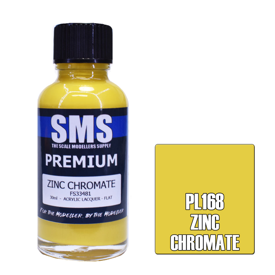 Air Brush Paint 30ml Premium Zinc Chromate Acrylic Lacquer Scale Modellers Supply | Formula