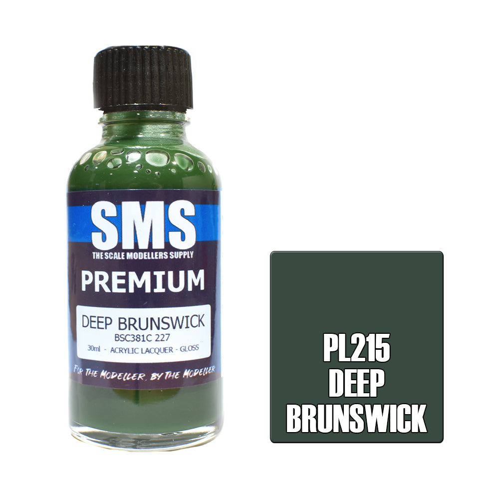 Air Brush Paint 30ml Premium Deep Brunswick Acrylic Lacquer Scale Modellers Supply | Formula