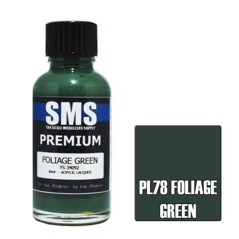 Air Brush Paint 30ml Premium Foliage Green Acrylic Lacquer Scale Modellers Supply | Formula