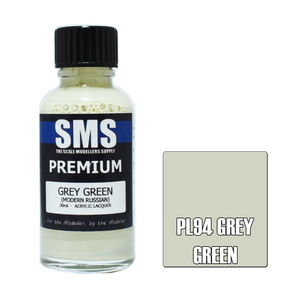 Air Brush Paint 30ml Premium Grey Green Acrylic Lacquer Scale Modellers Supply | Formula