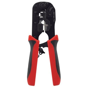 Hanlong HT-580ER Unshielded & Shielded Modular Plug Crimping Tool RJ45 Open-Pass | Hobeca