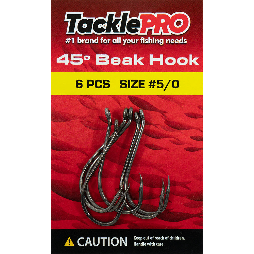 TacklePro 45deg. Beak Hook #5/0 - 6pc | ISL
