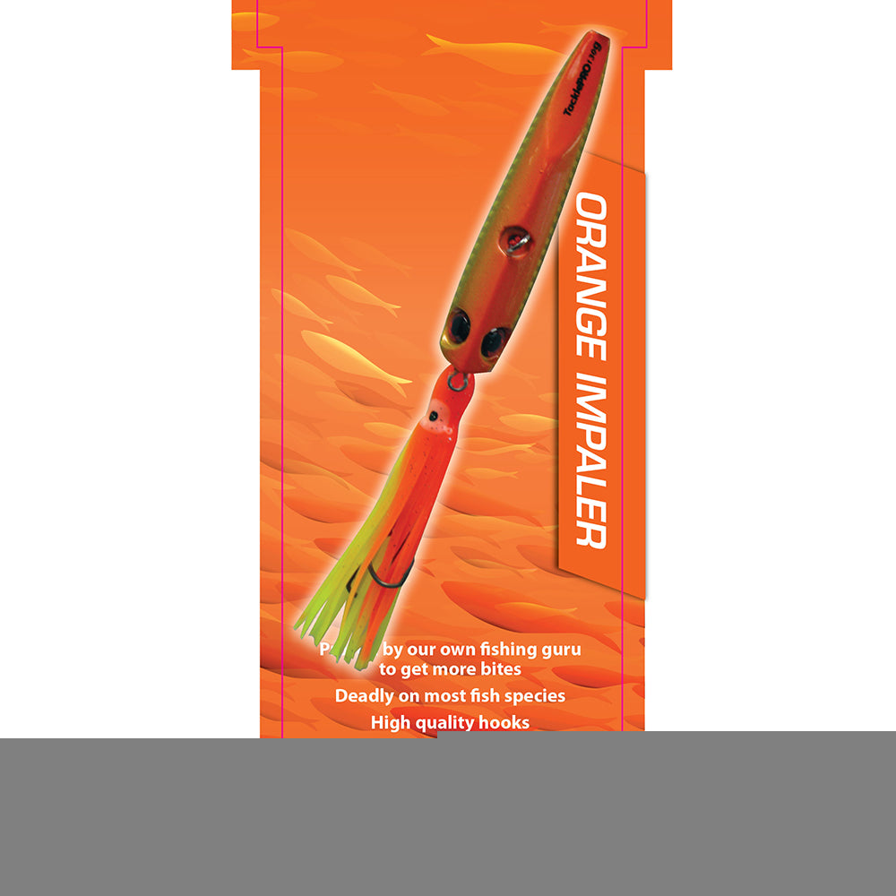 TacklePro Inchiku Lure 80gm - Orange Impaler | ISL