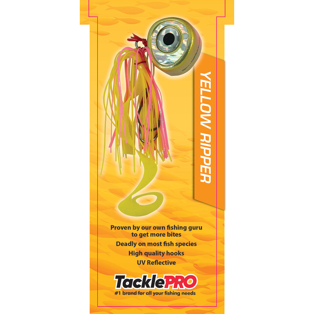 TacklePro Kabura Lure 40gm - Yellow Ripper | ISL