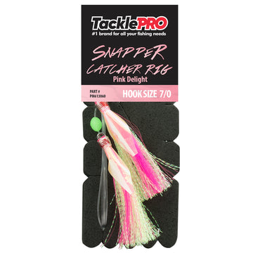 TacklePro Snapper Catcher Rig pink 7/0 hook