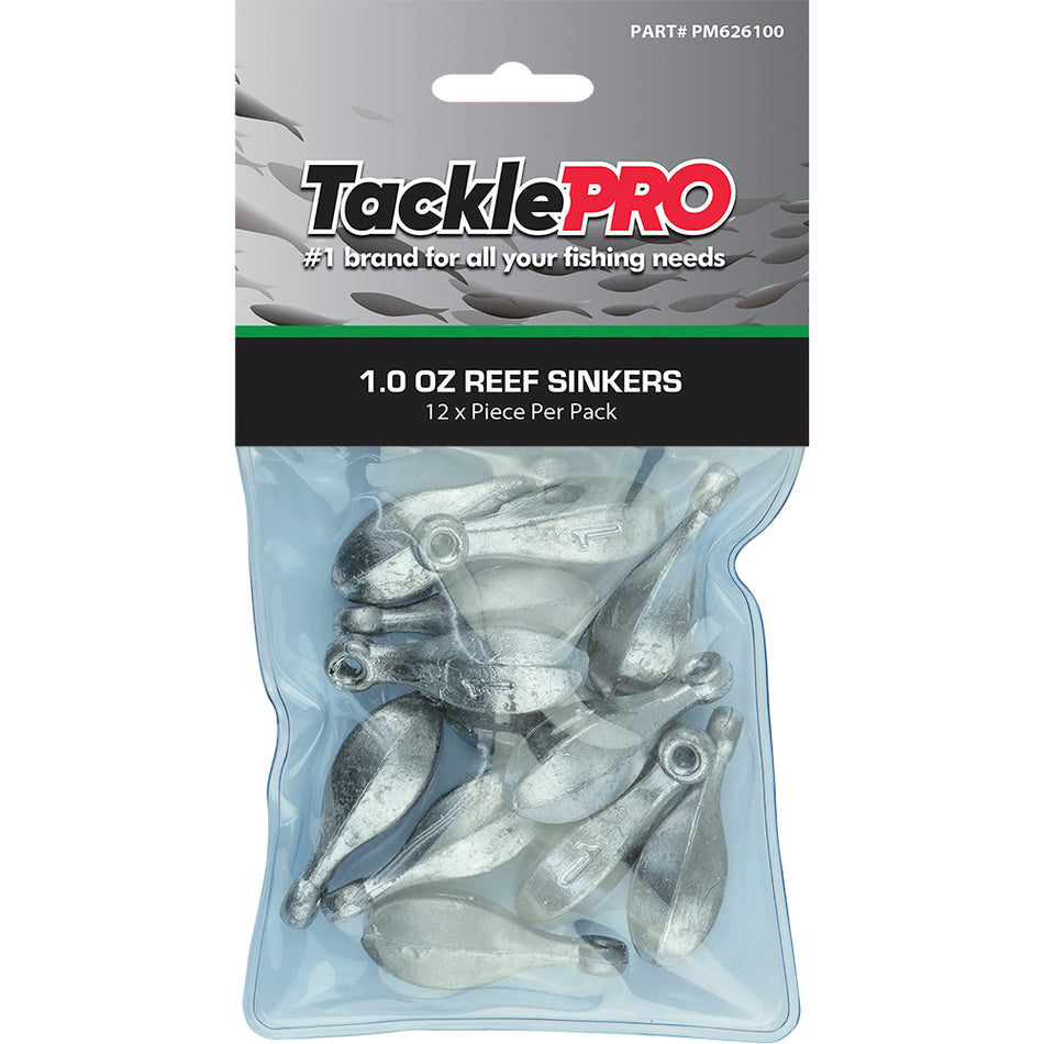 TacklePro Reef Sinker 1.0oz - 12pc