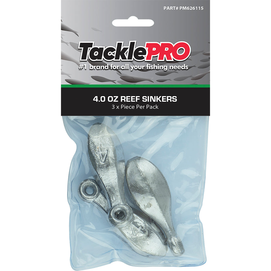 TacklePro Reef Sinker 4.0oz - 3pc