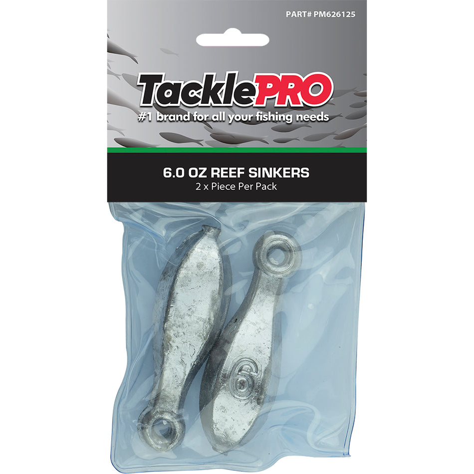 TacklePro Reef Sinker 6.0oz - 2pc