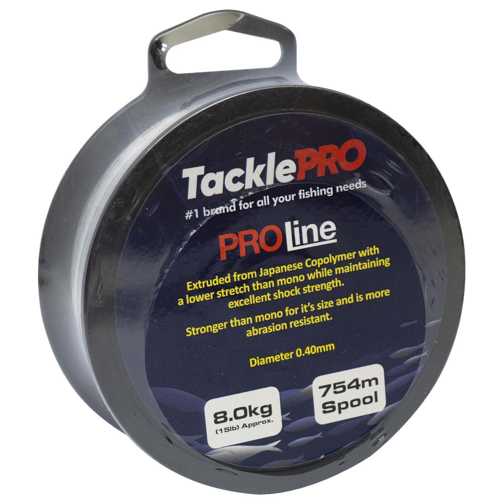 TacklePro ProLine 8.0kg/15lb - 754m Spool – Engineers Collective
