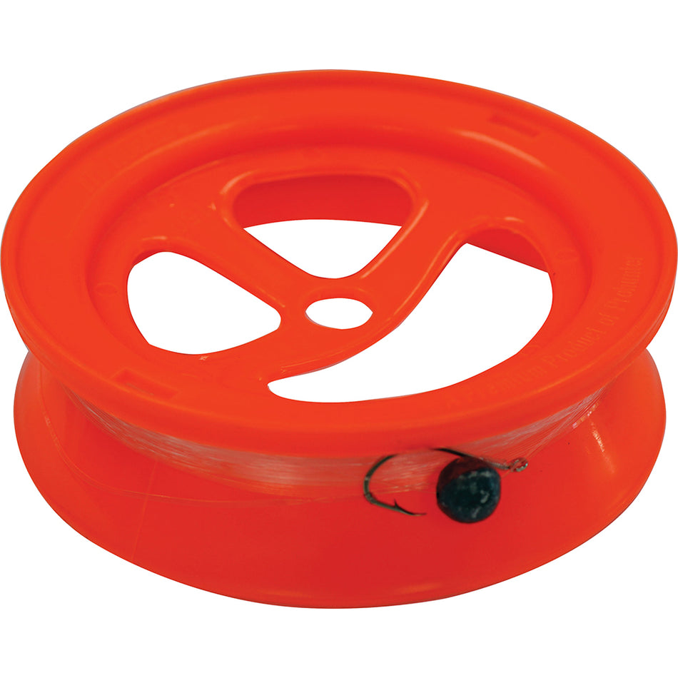 TacklePro 6" Hand Caster 100 Metre - Hi-Vis Orange