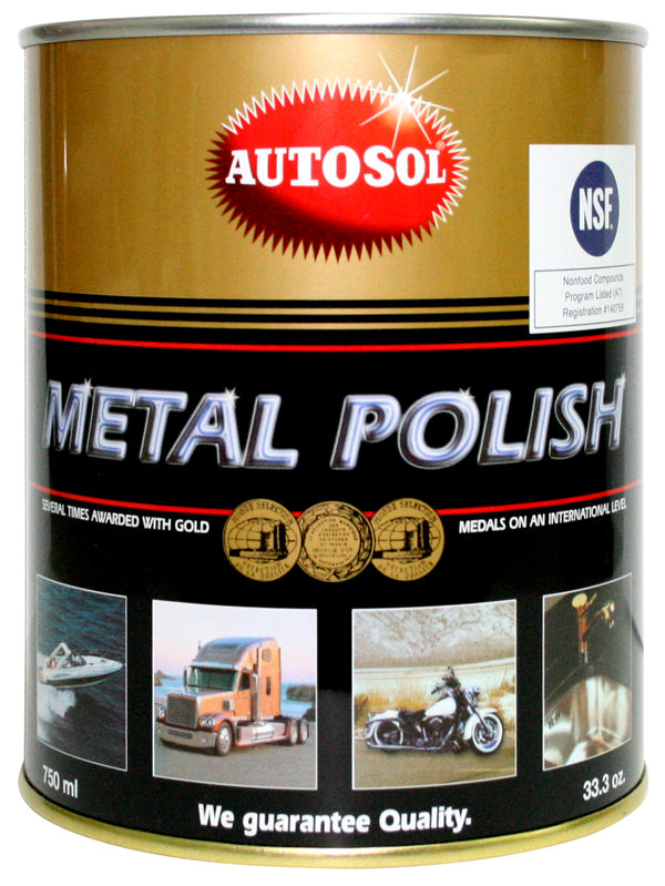 Autosol Metal Polish Tin 33.3oz - POLM-01 - AUTOSOL