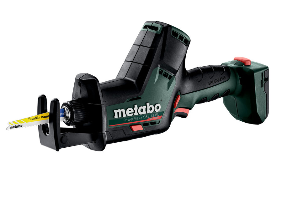 Metabo PowerMaxx 12V Brushless Reciprocating/Sabre Saw - BARE TOOL