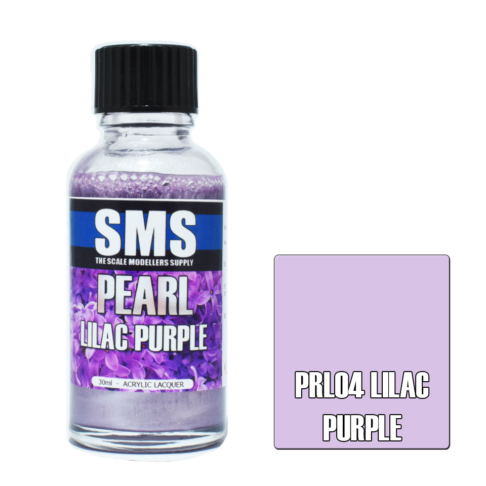 Airbrush Paint 30ml Pearl Lilac Purple Acrylic Lacquer Scale Modellers Supply | Formula