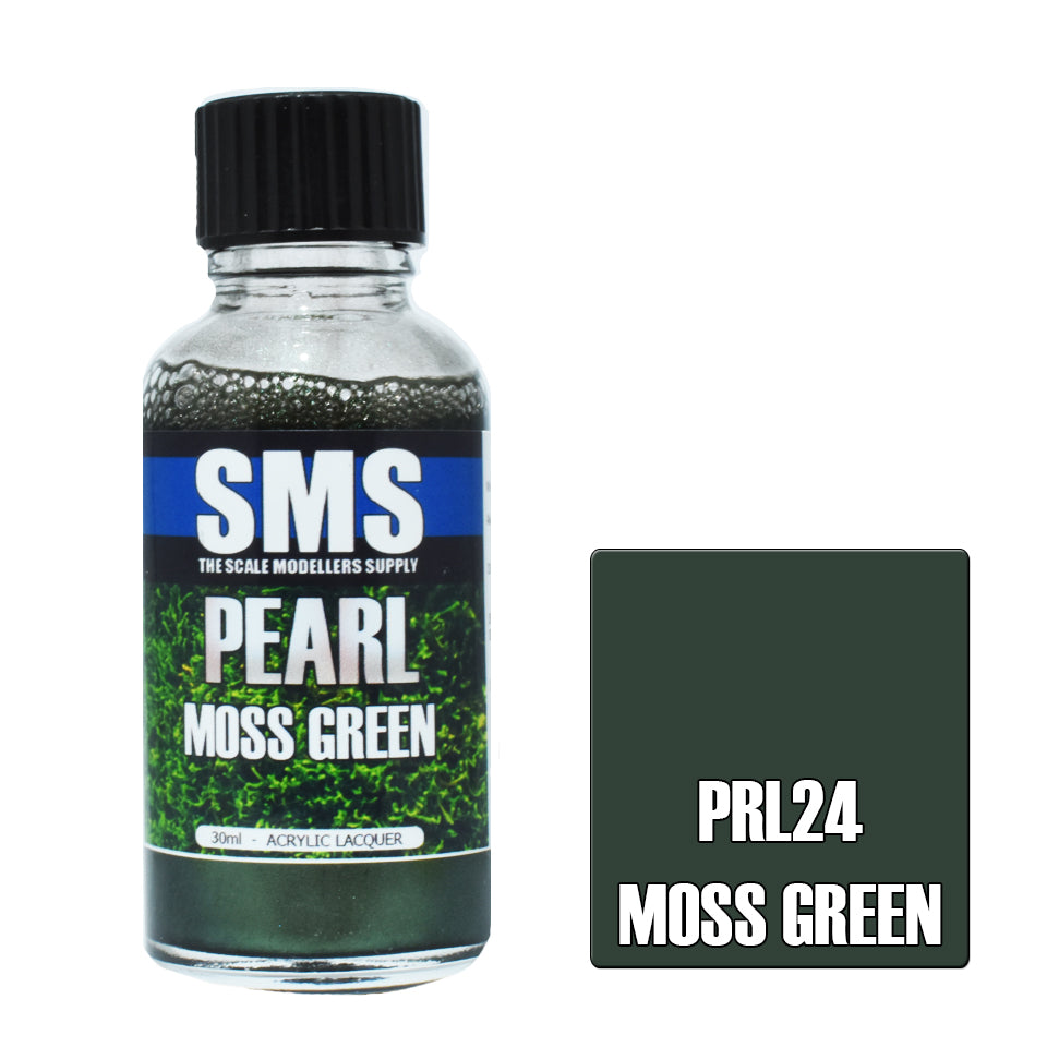 Airbrush Paint 30ml Pearl Moss Green Acrylic Lacquer Scale Modellers Supply | Formula