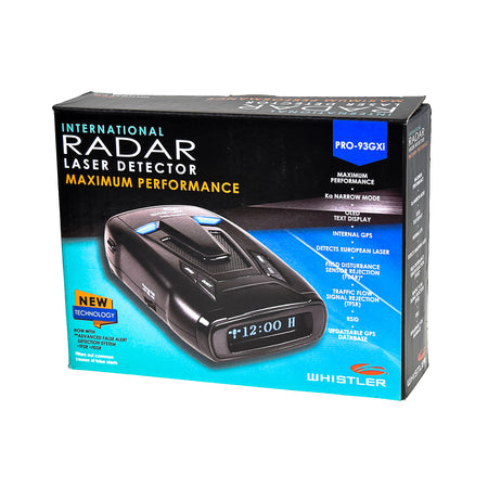Whistler Pro93gxi Radar Detector | Formula