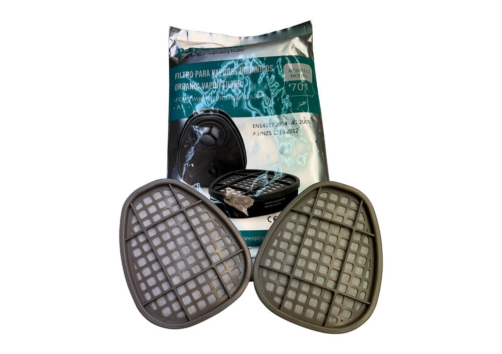Iwata 2spray Halfmask Filter A1 Pair | Formula
