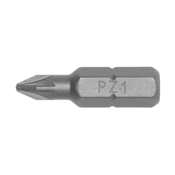 10 pack of ISL Pozidriv #1 hex bits, 25mm length