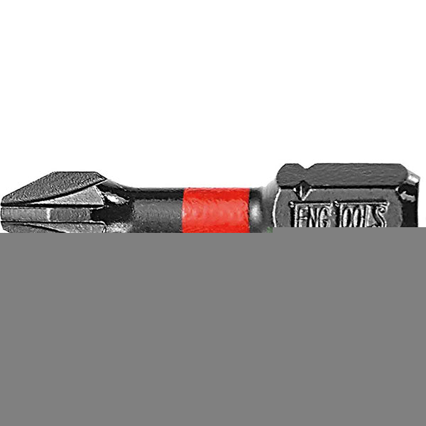 Teng 1pc 1/4in PZ#2 Impact Screwdriver Bit 30mm | ISL