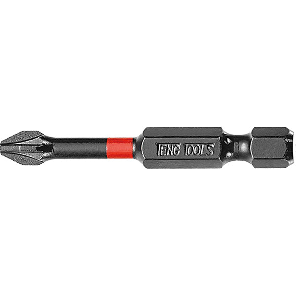 Teng 1pc 1/4in PZ#3 Impact Screwdriver Bit 50mm | ISL