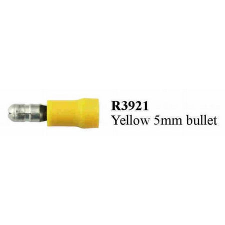 Terminal Bullet Male Yellow 5mm (200pack) | Formula