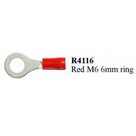 Terminal Ring Red 6.5mm-Per 200 | Formula