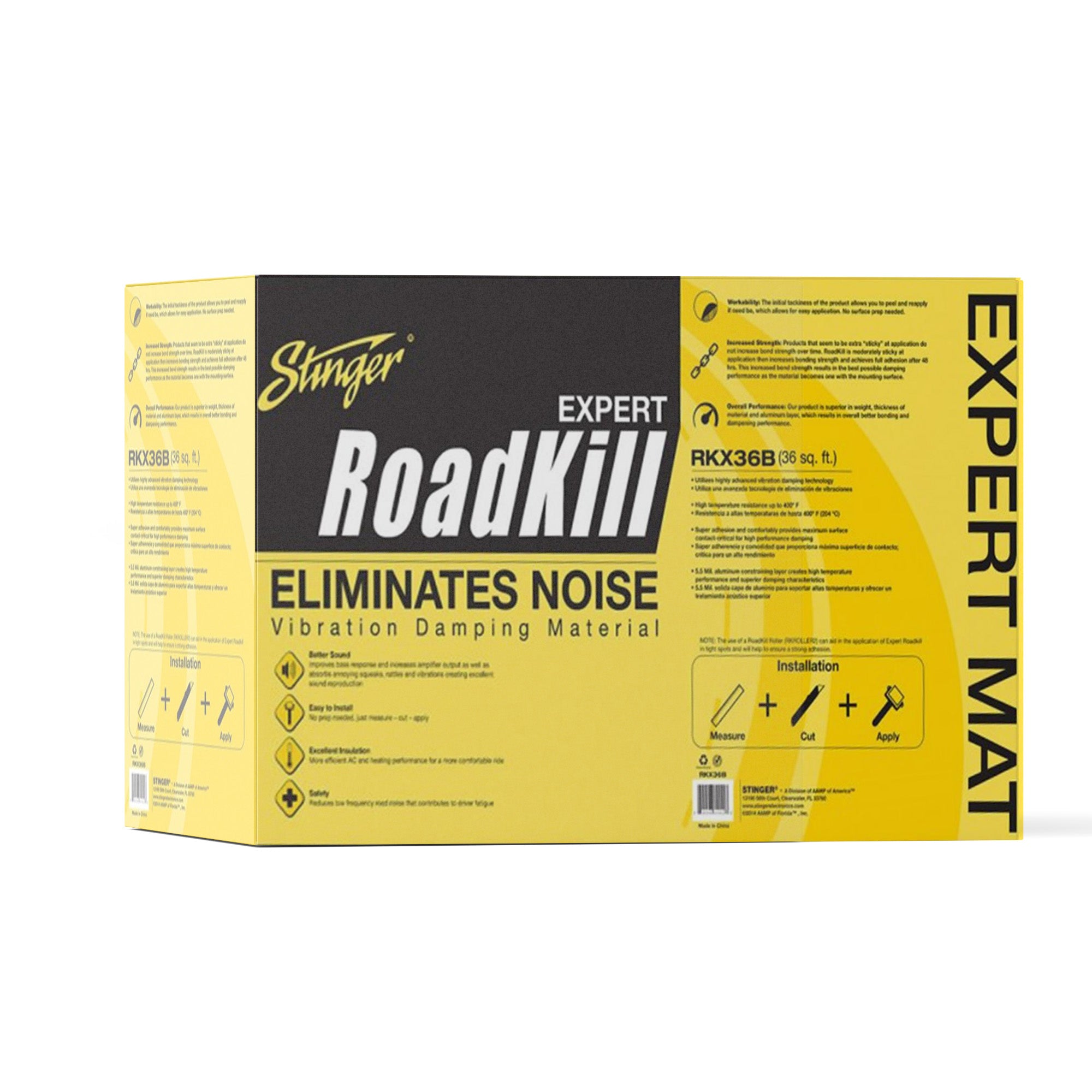 Stinger Roadkill Expert Bulk Pack Sound Deadening 457mm X 812mm 9 Shee