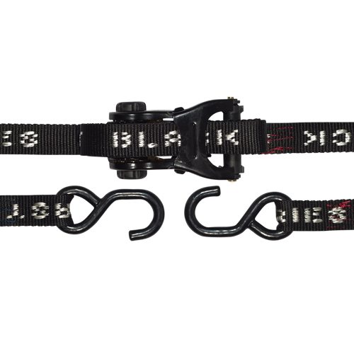 Aerofast Black Ratchet Tiedown Heavy Duty with Integrated Clamp 33mm