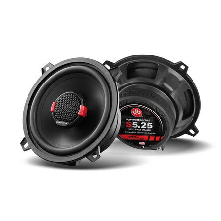 Db Drive 5.25" Speakers 55w Rms Pair Speed Series Coaxial | Formula