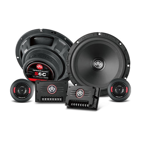 Db Drive 6.5" Component Speakers 90w Rms Pair Speed Series | Formula