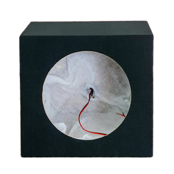 12 inch subwoofer enclosure MDF black carpet wrap