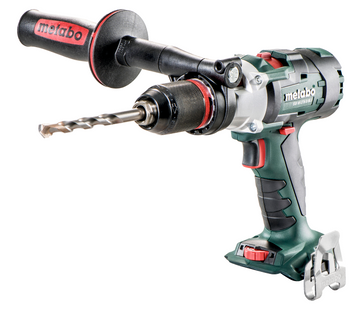 Metabo 18V brushless hammer drill with 3-speed transmission and 120 Nm torque