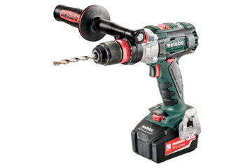 Metabo 18V brushless hammer drill with quick-change chuck, bare tool