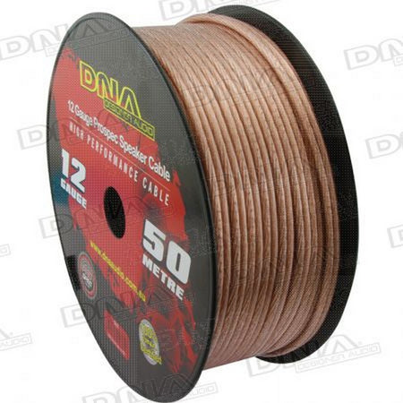 Dna Cable 12 Gauge Speaker Cable Translucent 50mtr | Formula