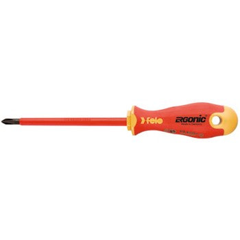 Felo 413 Ergonic Screwdriver  Flat 6.5 x 1.2 x 150mm Insulated Hardened Tip