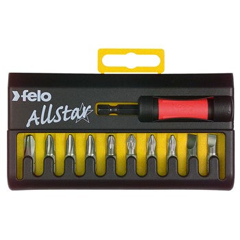 Felo All Star Screwdriver Bit Set 11pc | Hobeca